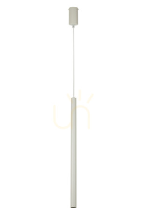 Lampa wisząca Sigma SOPEL 1 szary beż stal lakierowana SKU 41193