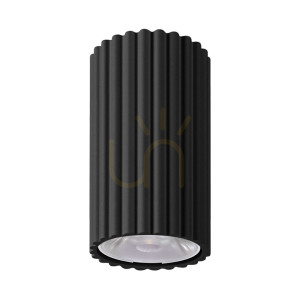 Plafon IVAR czarny LED 3000K - THORO