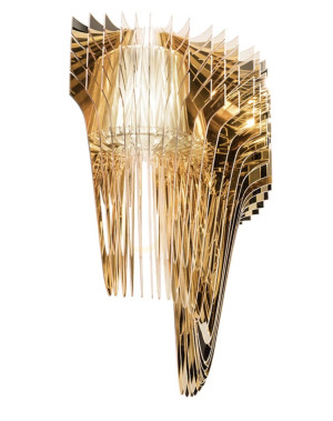 Kinkiet Slamp Aria Applique Gold