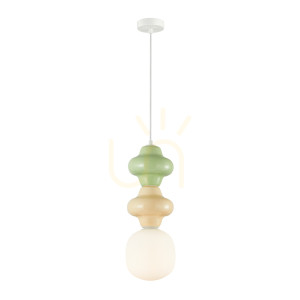 żółta Lampa Wisząca Latera E14