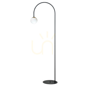 Lampa podłogowa Zuma Line BOW 1224 Czarny 1xE14