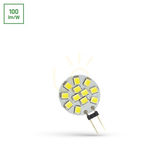 Led G4 12 V 1.2 W 12 Led Cw 20mm Spectrum