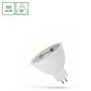 Led Mr16 12 V 4 W Smd 55st Cw Z Soczewką Spectrum