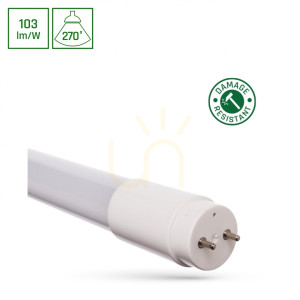 Led Tube T8 Smd 2835 22 W Ww 28 X1500 Nano Plastic Spectrum