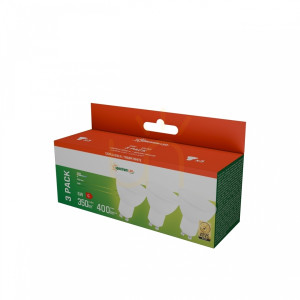 Led Gu10 230 V 6 W Smd Ww Z Mleczną Szybką Biała Spectrum 3 Pack