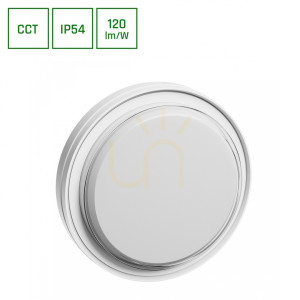 Pastilo 15 W 3 Cct 230 V 120st Ip54 Ik10 221x47mm Biały Okrągła