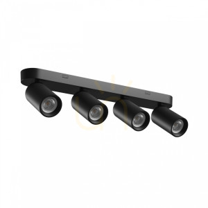 Madara Altro Baza 4x Gu10 230 V Ip20 480 X70 X135 Mm Czarny