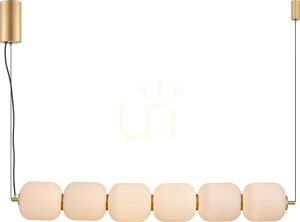 Lampa wisząca Zuma Line AKARI DU31292/50W Złoty 1xLED