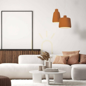Lampa wisząca 1L Clay ZAMBELIS