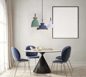 Lampa wisząca 1xe27 ZAMBELIS