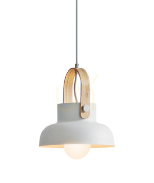 Lampa wisząca 1L biały mat ZAMBELIS