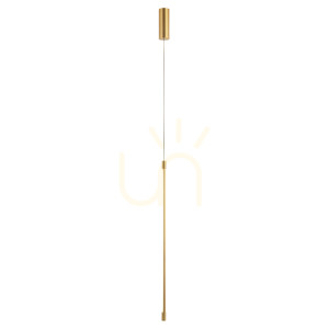 Lampa wisząca LED 12W 3000k Aluminiu Gold ZAMBELIS