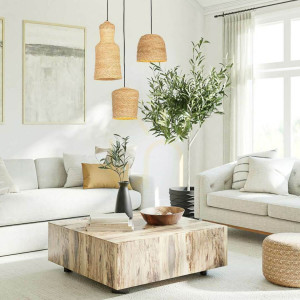 Lampa wisząca Pleciona Pszenica Naturalna 1xe27 ZAMBELIS
