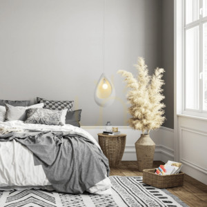 Lampa wisząca Lampa E27 MAX 15W Włókno szklane ZAMBELIS