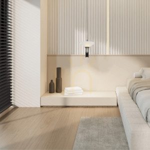 Lampa wisząca LED Światło 10W 3000k Aluminium Czarny ZAMBELIS