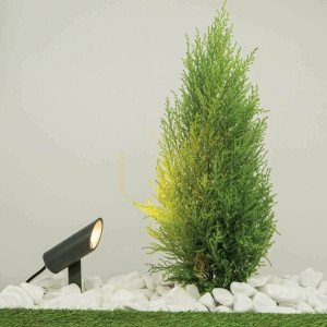 Zewnętrzna lampa kolczasta LED 7W grafit ZAMBELIS