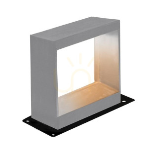 Słupek oświetleniowy zewnętrzny LED 8W beton ZAMBELIS