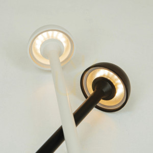 Zewnętrzna przenośna lampa stołowa LED 2W biała ZAMBELIS