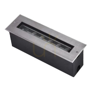 Lampa zewnętrzna wpuszczana LED 9W 3000k stal nierdzewna ZAMBELIS