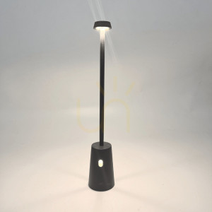 Przenośna lampa stołowa zewnętrzna 2W 3000k aluminiowa biała ZAMBELIS