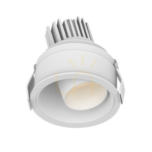 Wpuszczane punktowe światło LED 10W 3000k białe Ip44 ZAMBELIS