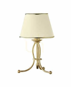 Lampka Biurkowa LAURA Beżowy 1xE27/15W