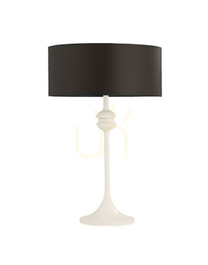 Lampka Biurkowa KASZMIR Biały 1xE27/15W