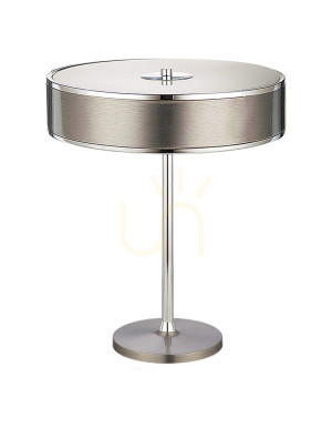 Lampka Biurkowa JAZZ Chrom 2xE14/11W