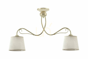 Lampa Sufitowa KAMELIA Beżowy 2xE27/15W