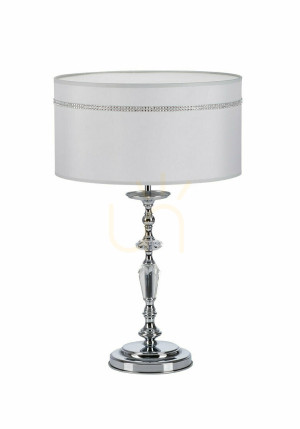 Lampka Biurkowa HILTON Chrom 1xE27/15W