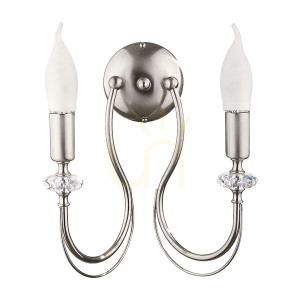 Kinkiet MELODY Srebrny 2XE14/11W