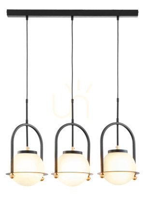Lampa Wisząca ROSSO Czarny 3XE27/15W