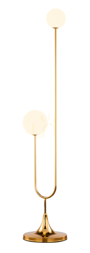 Lampa Podłogowa SELEN Złoty 2xG9/14W
