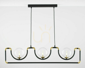 Lampa Wisząca HANZA Złoty 3xG9/14W