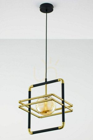 Lampa Wisząca FIORI Złoty 1xG9/14W