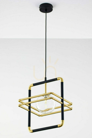 Lampa Wisząca FIORI Złoty 1xG9/14W