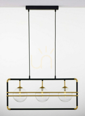 Lampa Wisząca FIORI Złoty 3xG9/14W