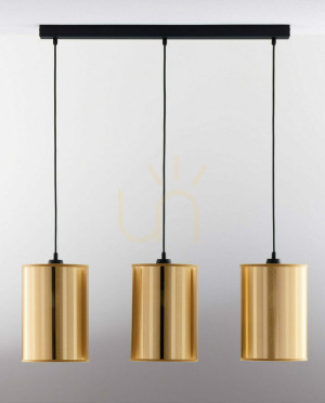 Lampa Wisząca CORTINA Złoty 6xE27/15W