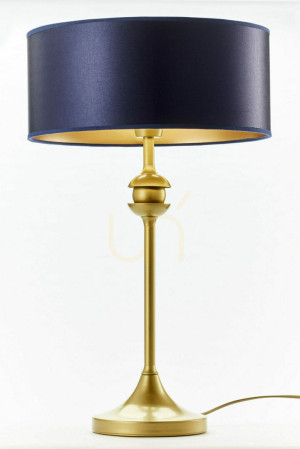 Lampy biurkowe KASZMIR Złoty 1xE27/15W