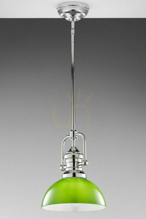 Lampa Wisząca PLATINO Srebrny 1xE27/15W