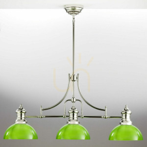 Lampa Wisząca PLATINO Mosiądz 3xE27/15W