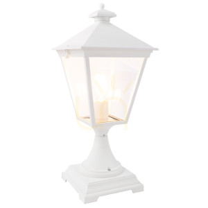 Latarenka ogrodowa IP54 LONDON BIG 494WH E27 biała - premium NORLYS