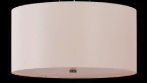Abażur do lampy BACH Żyrandol W-4 nikiel/ecru