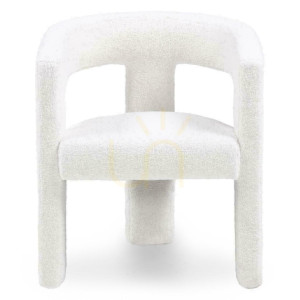 Fotel LAUREN Kremowy Boucle
