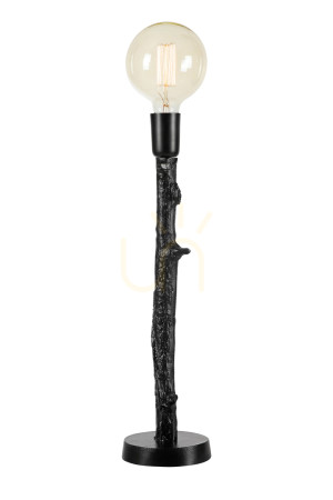 Lampa stołowa Markslojd Ramo 108779 czarna aluminiowa 53 cm