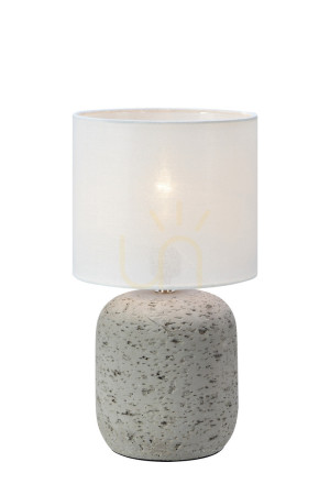 Lampa stołowa Markslojd Montagna 108861 beżowa 33 cm