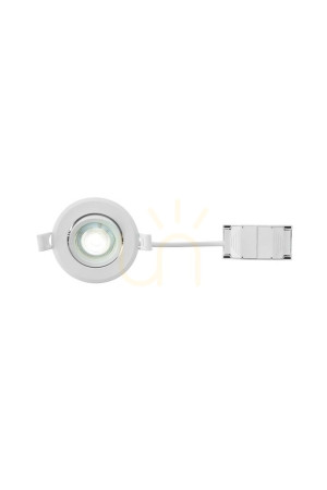 Downlight Markslojd Pluto biały LED 9 cm 3000K IP44 108884