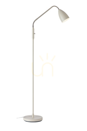 Lampa podłogowa Markslojd PATRO LED beżowa stalowa 140 cm 108887