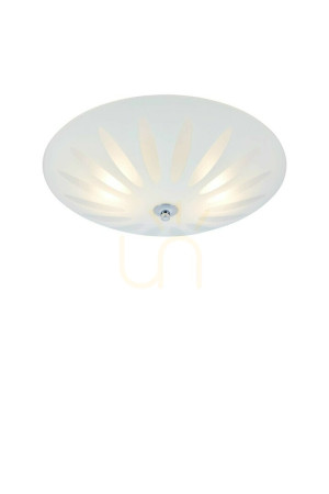 Plafon Markslojd Petal 108899 biały chrom 39 cm szklany