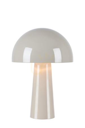 Lampa stołowa Markslojd Mantar 108993 szara stalowa 25x36 cm